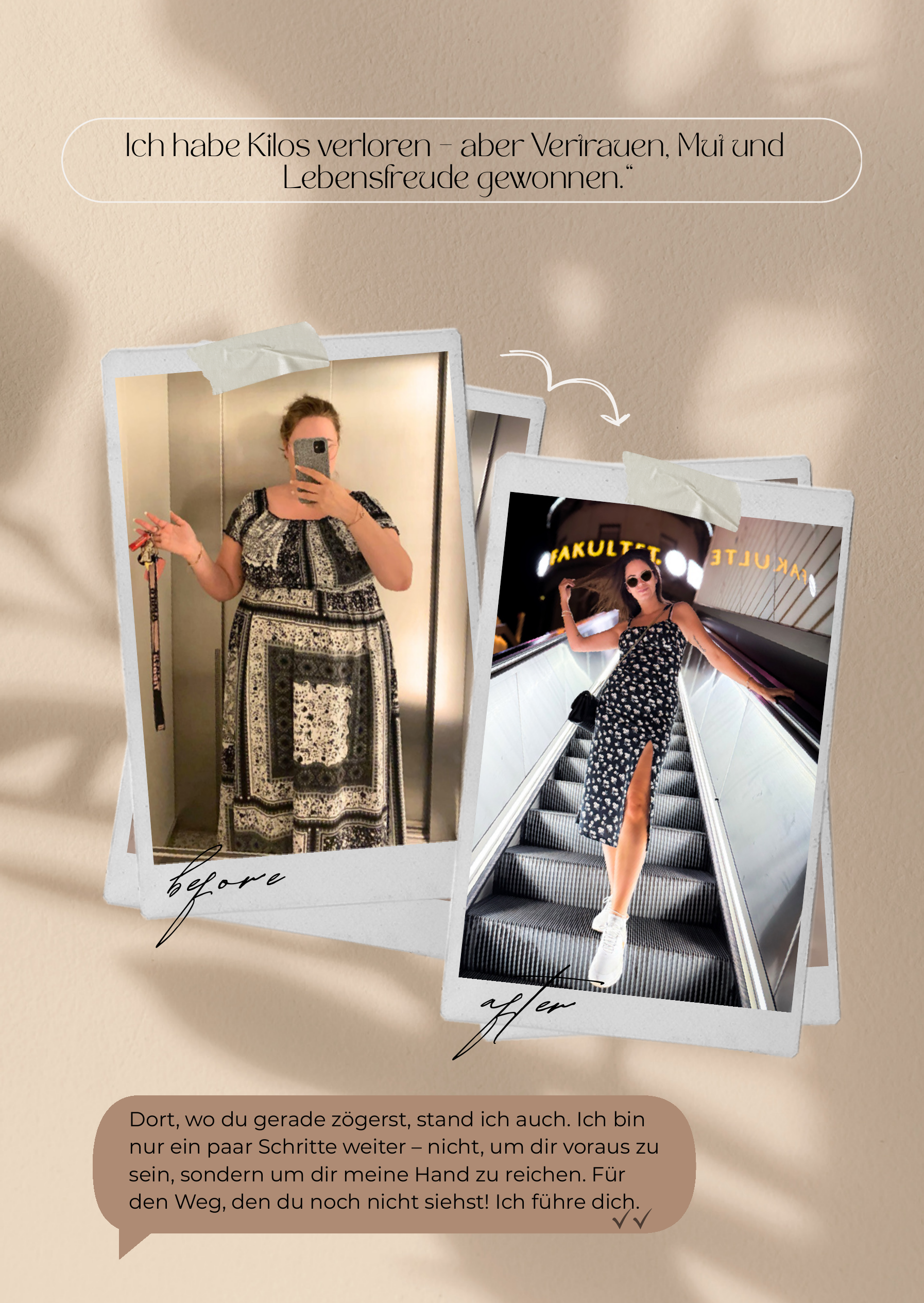 Jenny Vorher-Nachher Transformation